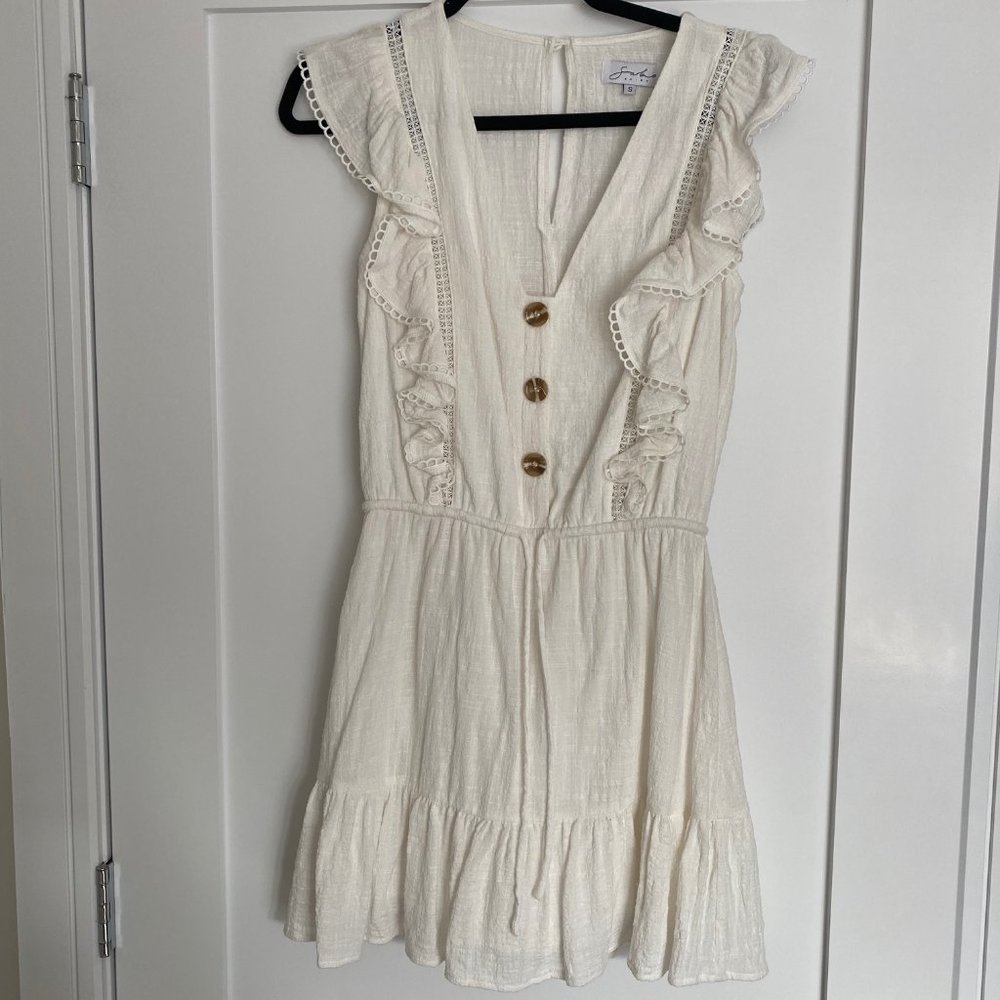 Sabo Skirt White/Cream Reese Dress - Picture 3 of 6
